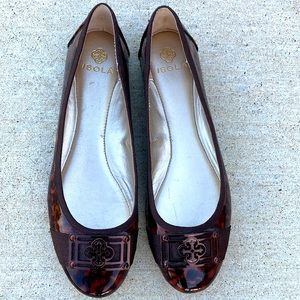 Isola Tortoise Shell flats?